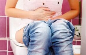 Biegunka jest objawem obecności pasożytów jelitowych u człowieka